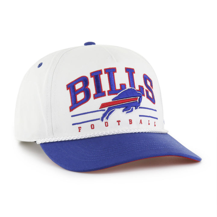Buffalo Bills Roscoe Rope TT '47 Hitch RF Adjustable Hat – White/Royal