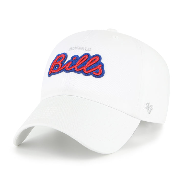 Buffalo Bills Women's Trendy Script '47 Clean Up Hat – White