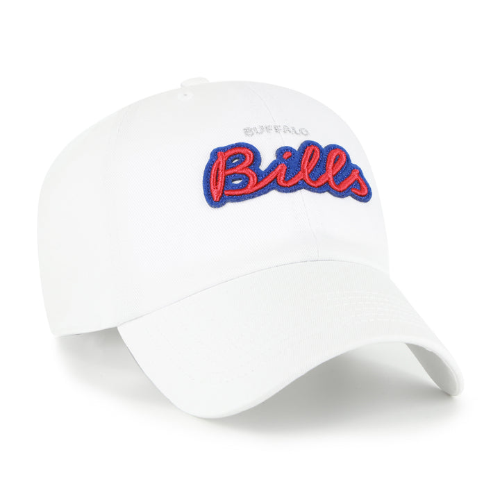 Buffalo Bills Women's Trendy Script '47 Clean Up Hat – White
