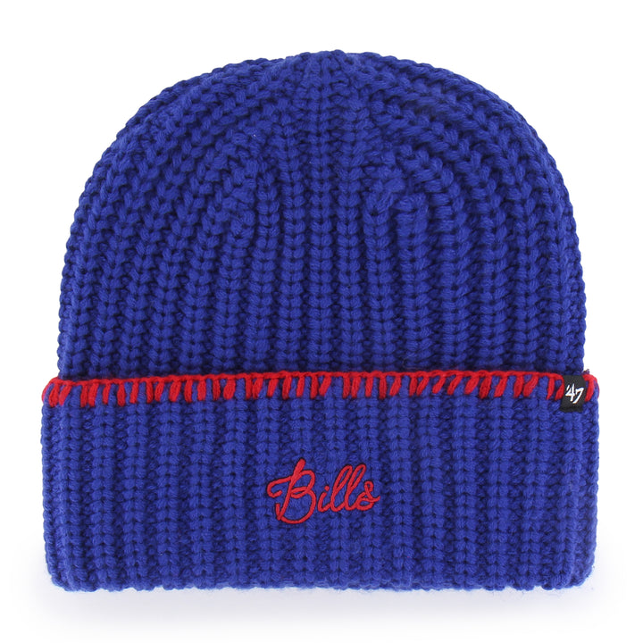 Buffalo Bills Blanket Stitch '47 Cuff Knit Beanie – Royal