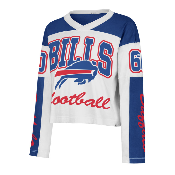 Buffalo Bills Women's Exclamation '47 Metro Jersey Tee