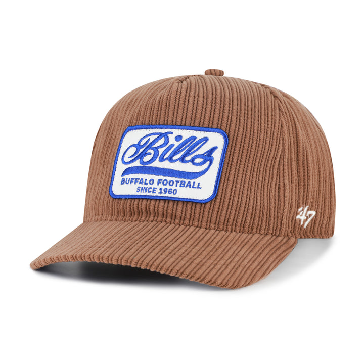 Buffalo Bills Cord Patch '47 Hitch RF Adjustable Hat – Brown Corduroy
