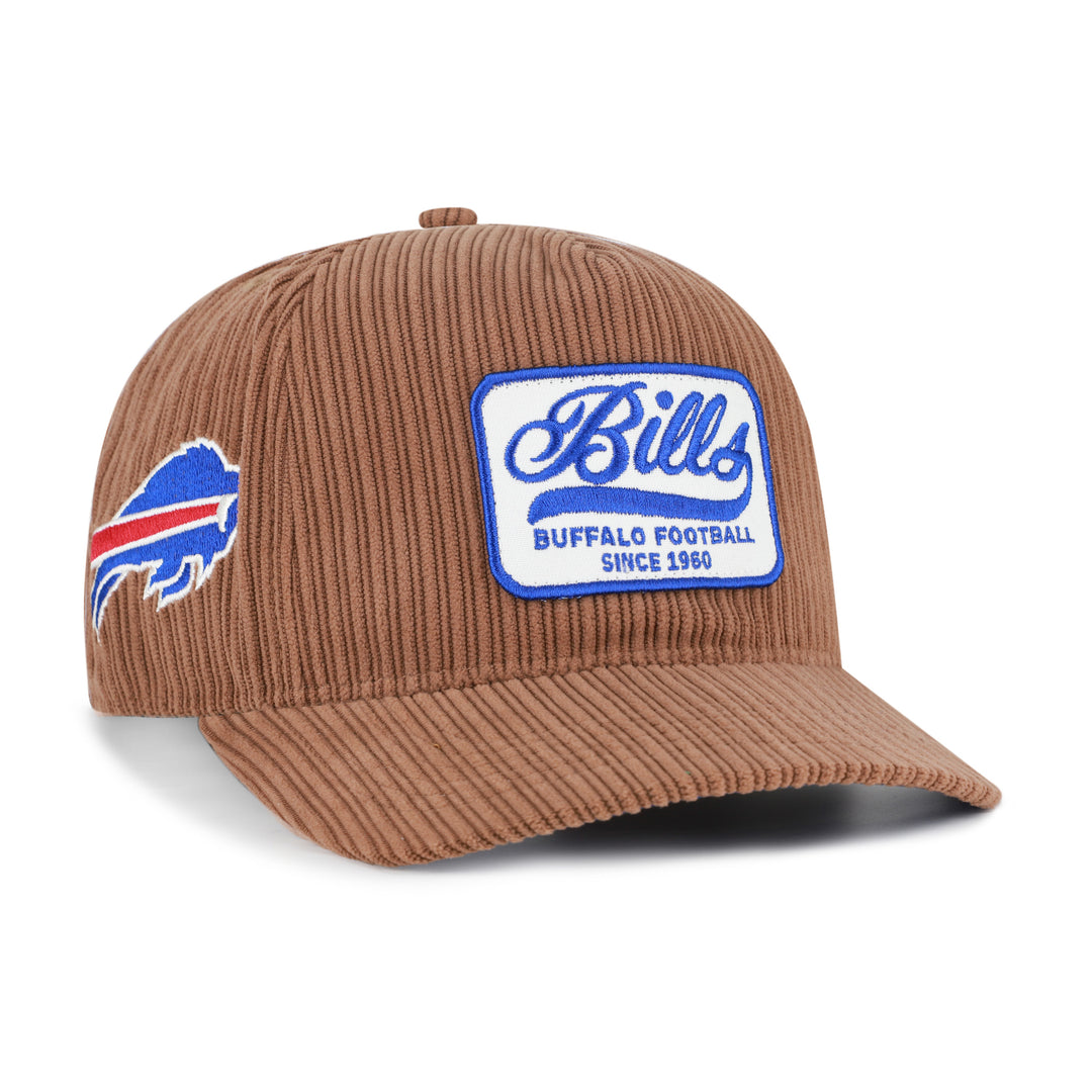 Buffalo Bills Cord Patch '47 Hitch RF Adjustable Hat – Brown Corduroy