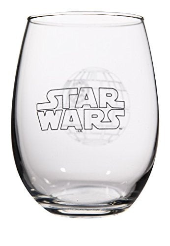 Star Wars Stemless Wine Glasses - Death Star