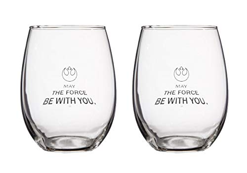 Star Wars Stemless Wine Glasses - The Force