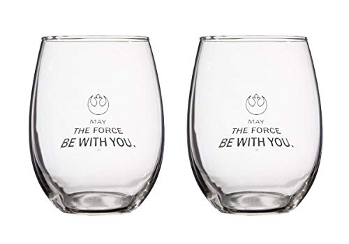 Star Wars Stemless Wine Glasses - Death Star – Calhoun Store