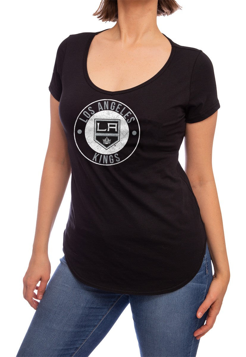 Los Angeles Kings Scoop Neck T-Shirt for Women