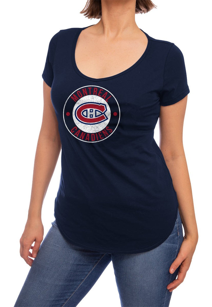 Montreal Canadiens Scoop Neck T-Shirt for Women