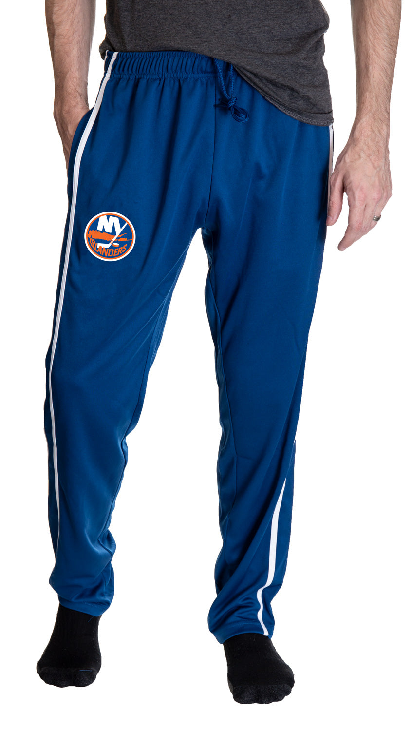New York Islanders Striped Training Pants for Men
