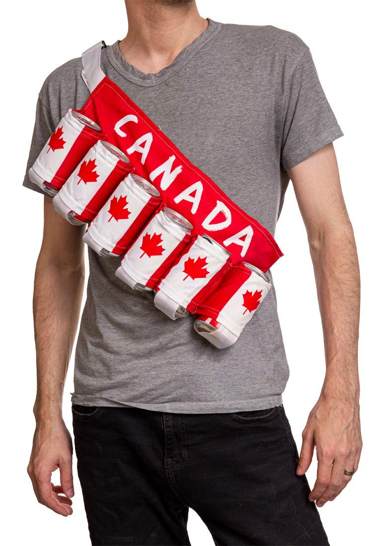 Canada Beer Belt - Novelty Beverage Holder