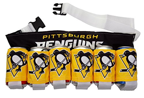 Pittsburgh Penguins Beer Belt. Novelty Beverage Belt.