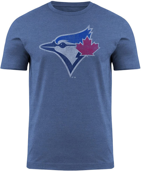 Men's Fanatics Branded Heathered Gray Toronto Blue Jays Personalized Rbi Logo T-Shirt Size: Extra Large