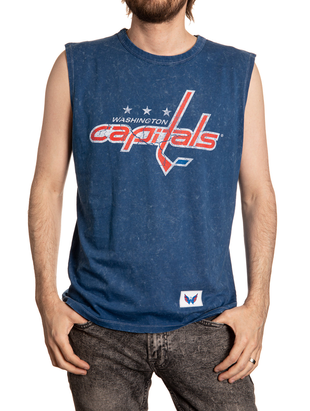 Men's Fanatics Branded Heather Charcoal Washington Capitals Special Edition 2.0 Scoring Chance Long Sleeve T-Shirt