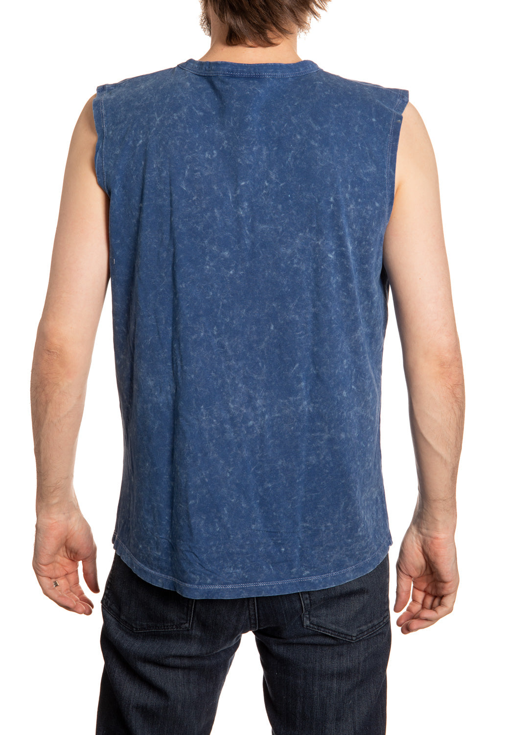 Montreal Canadiens Acid Washed Sleeveless Shirt Back View