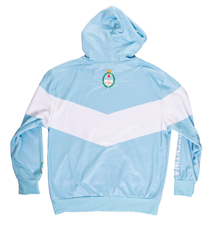 Argentina World Soccer Sublimated Hooded Sweatshirt