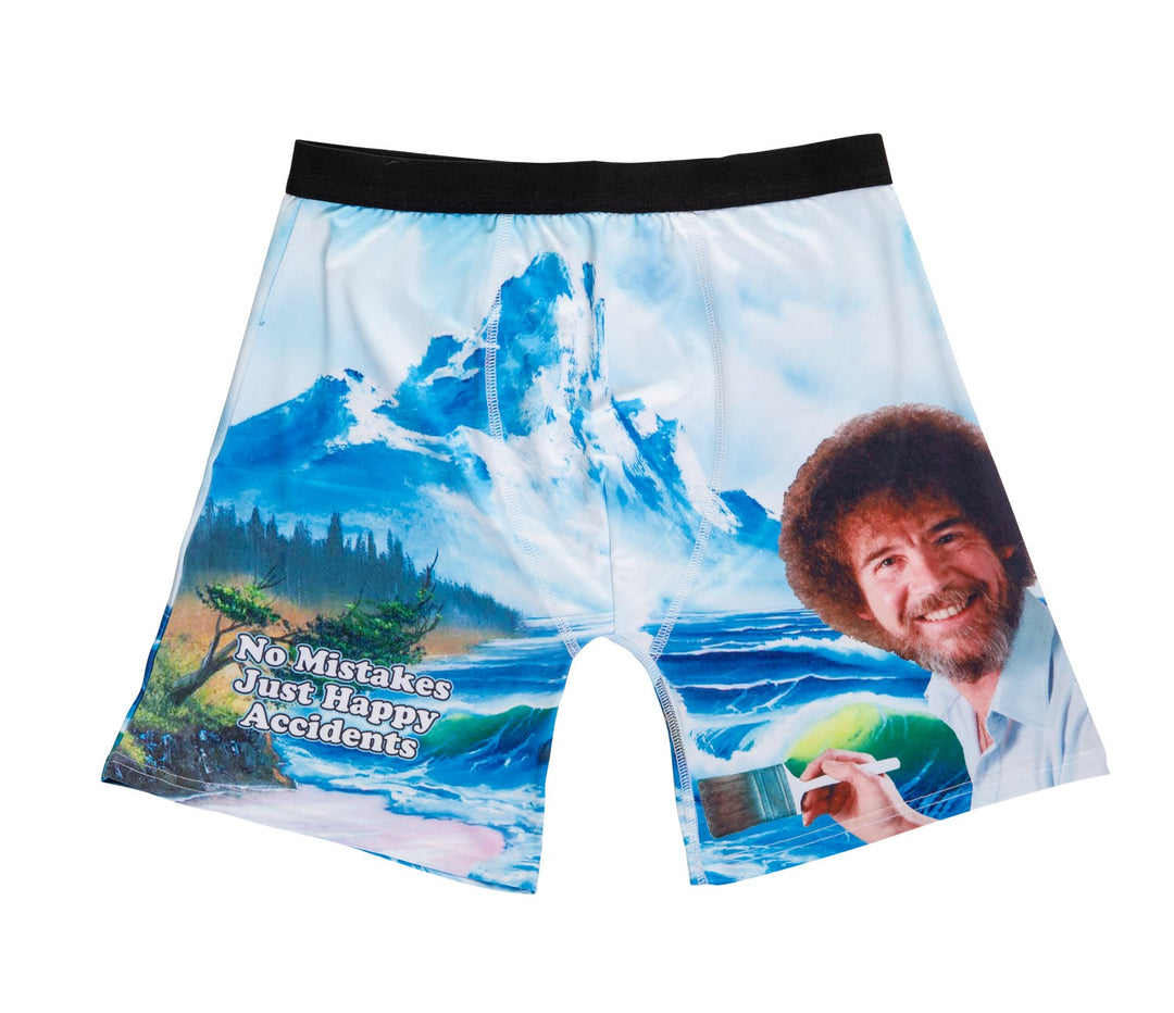 No Mistakes Just Happy Accidents Boxer Briefs Front View