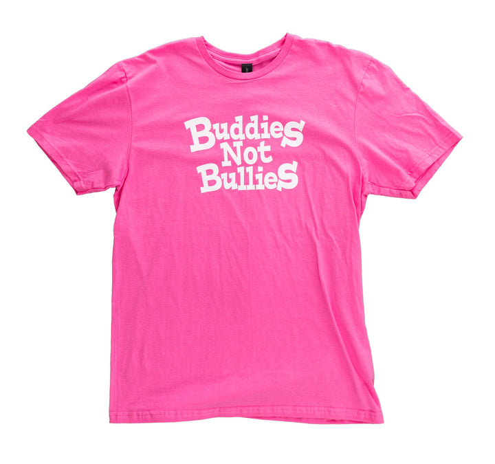 "Buddies Not Bullies" T-Shirt - Adult & Youth Unisex Anti-bullying Shirt