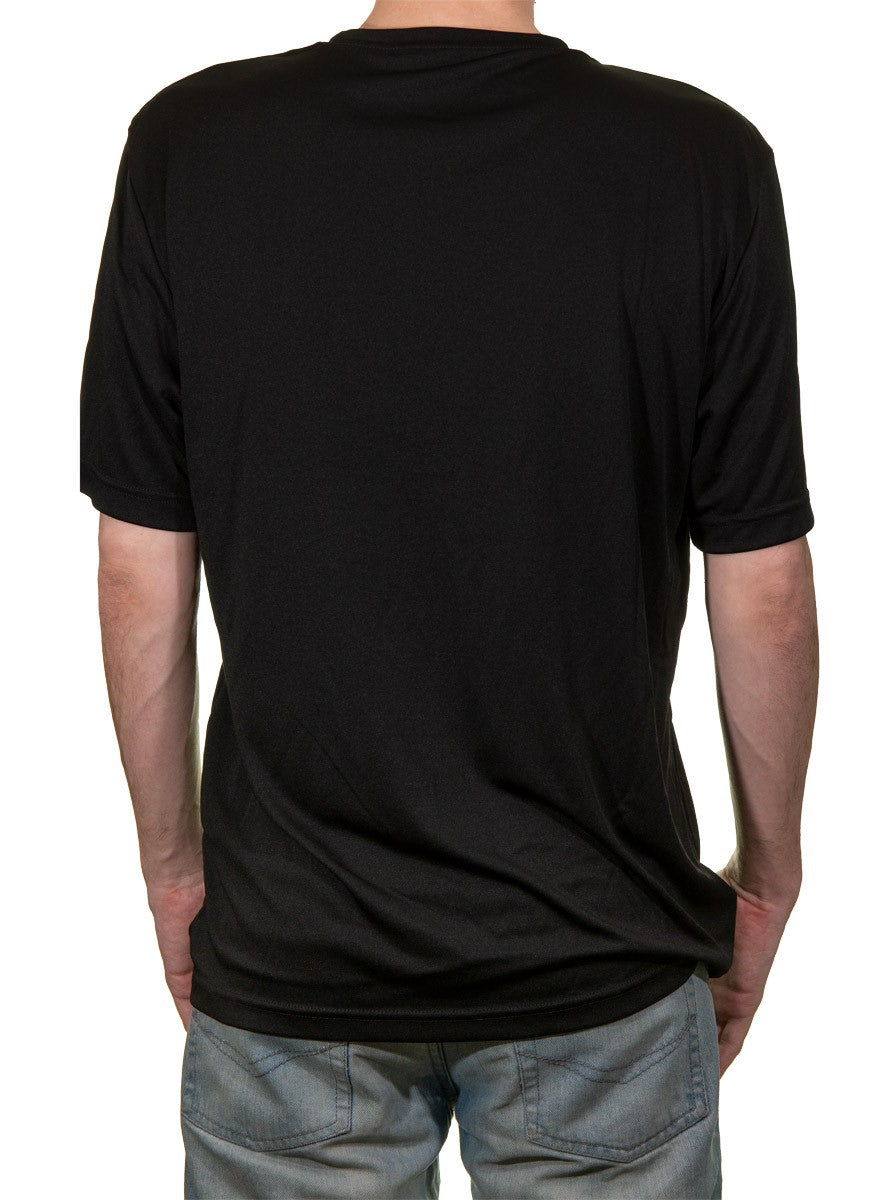 Los Angeles Kings Distressed Logo T-Shirt Back View.