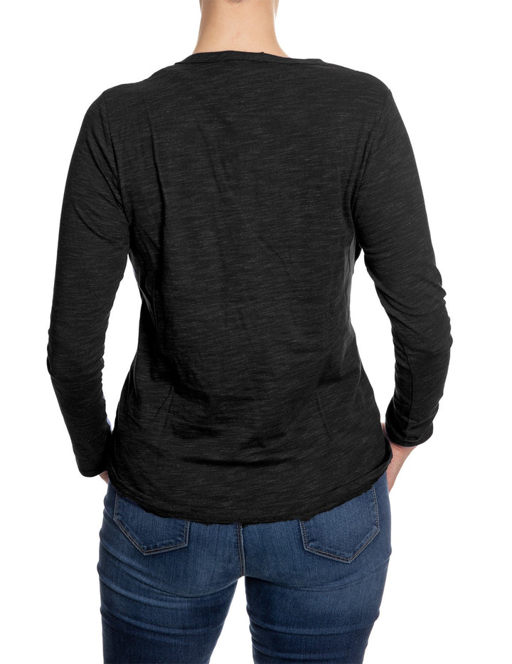 New Jersey Devils Long Sleeve Shirt for Women Back View