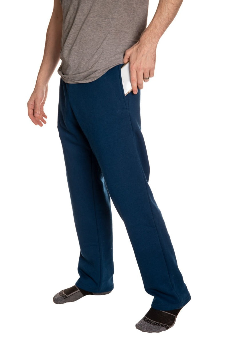 Florida Panthers Blue Sweatpants Side View