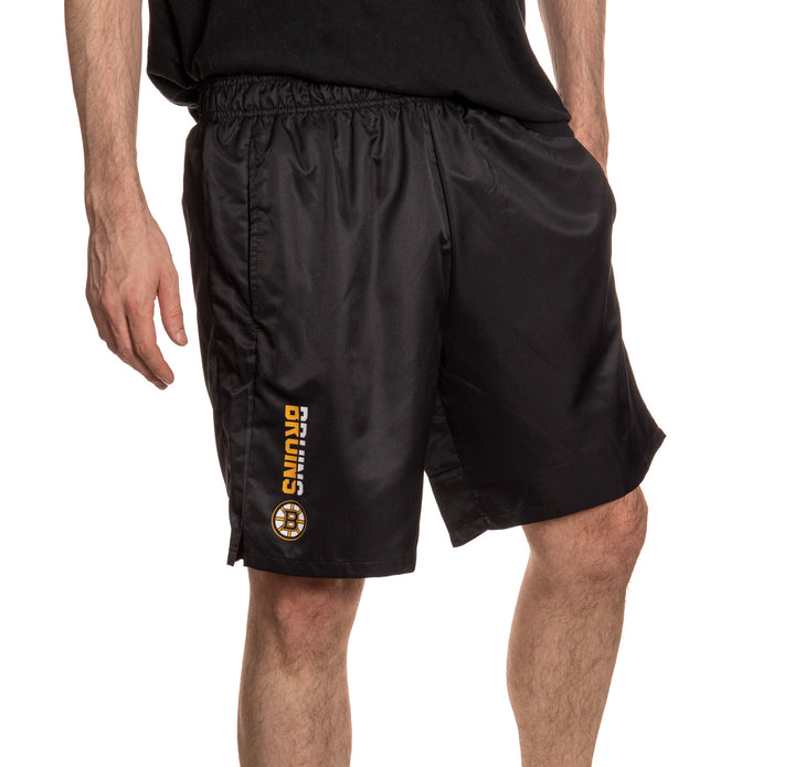 Boston Bruins Quick Dry Shorts Front View