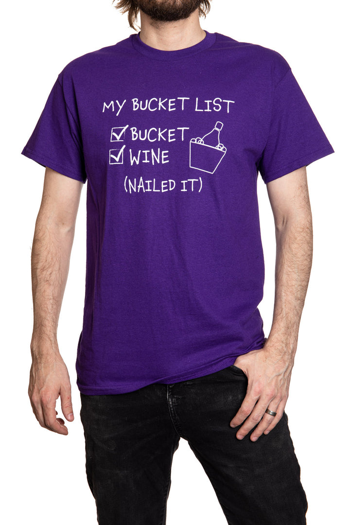 Bucket List Wine T-Shirt