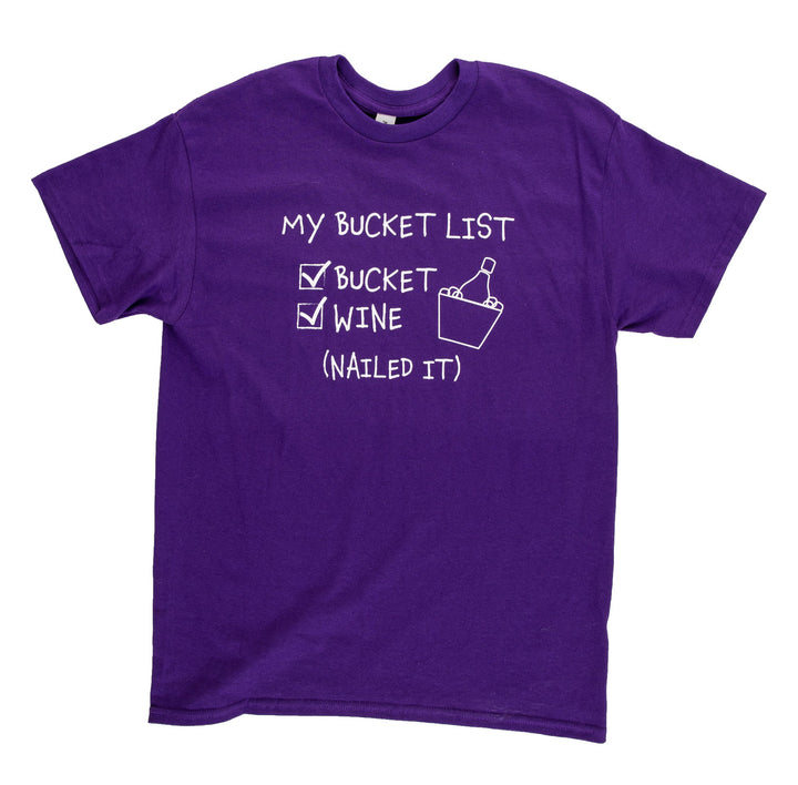 Bucket List Wine T-Shirt