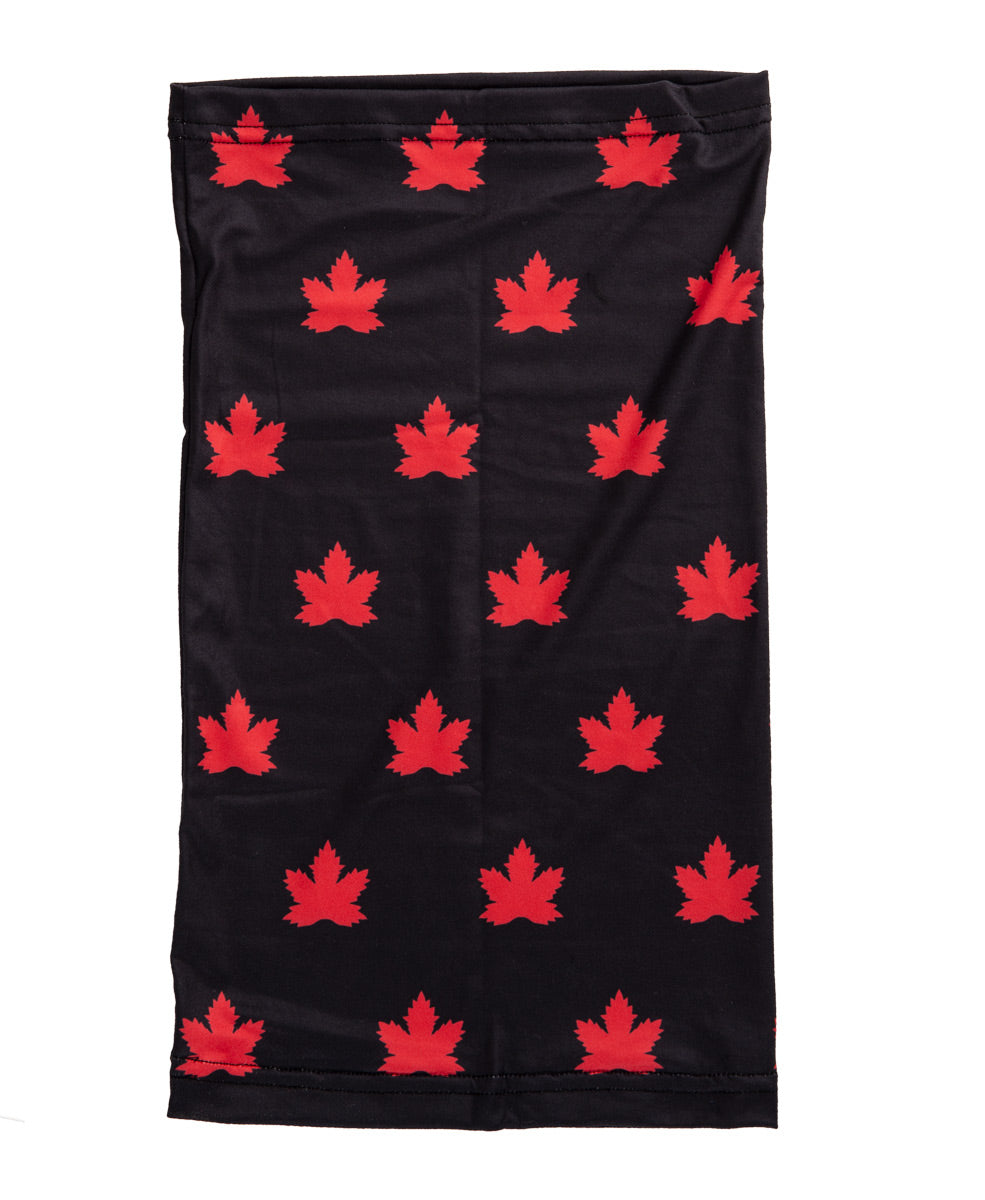 Scattered Canada Leaf Neck Gaiter