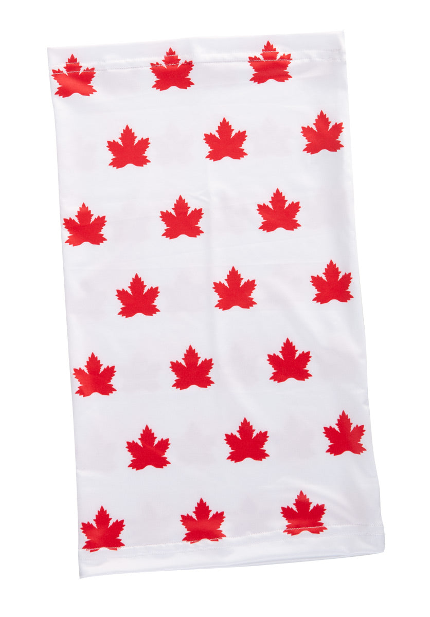 Scattered Canada Leaf Neck Gaiter