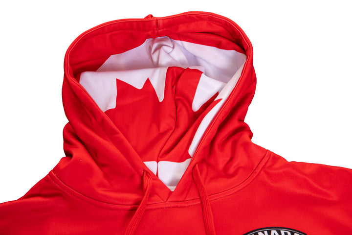 Canada World Soccer Sublimated Hooded Sweatshirt