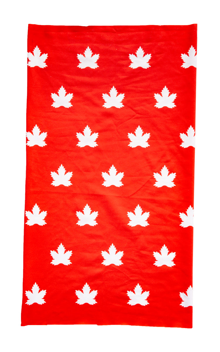 Scattered Canada Leaf Neck Gaiter