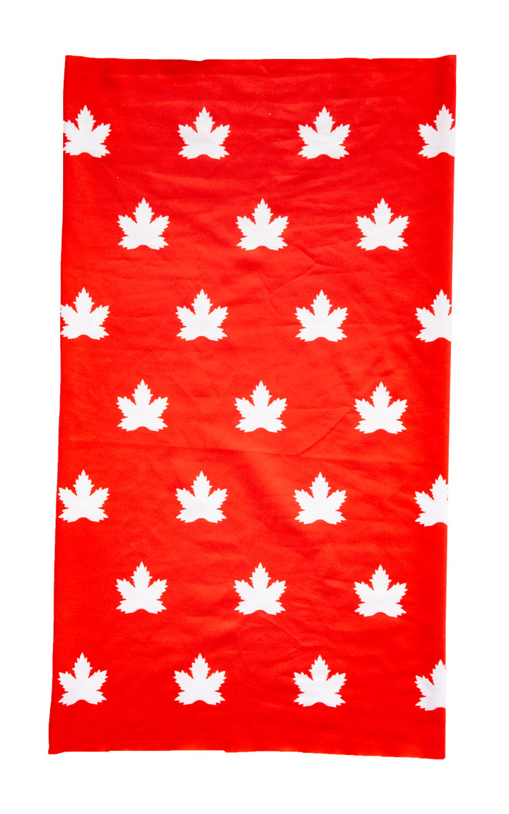 Scattered Canada Leaf Neck Gaiter