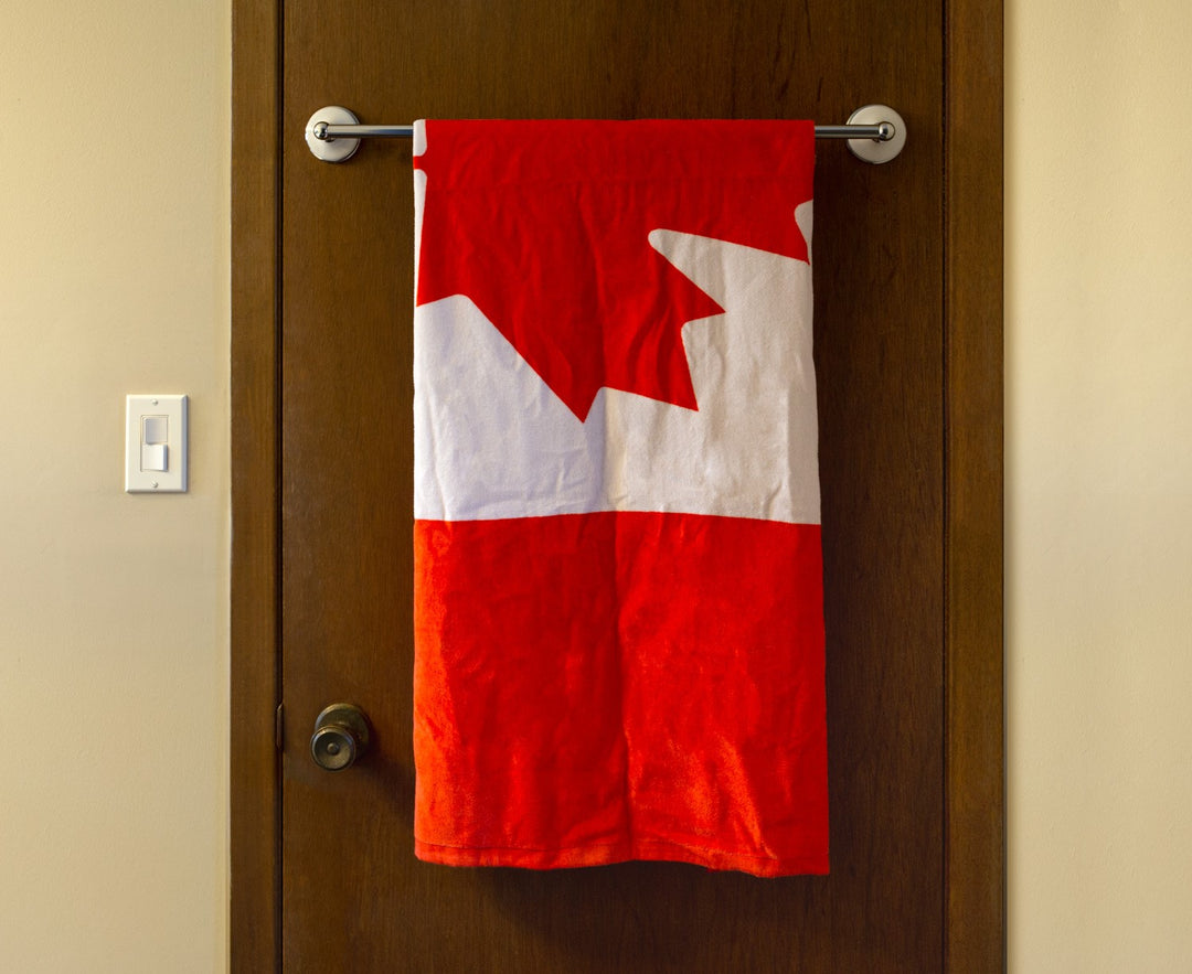 Canada Flag Beach Towel (84" by 30")