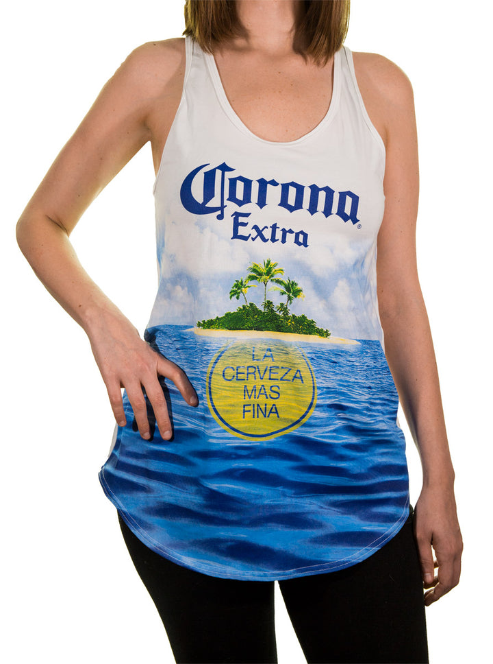 Ladies Corona Summer Can Tank Top