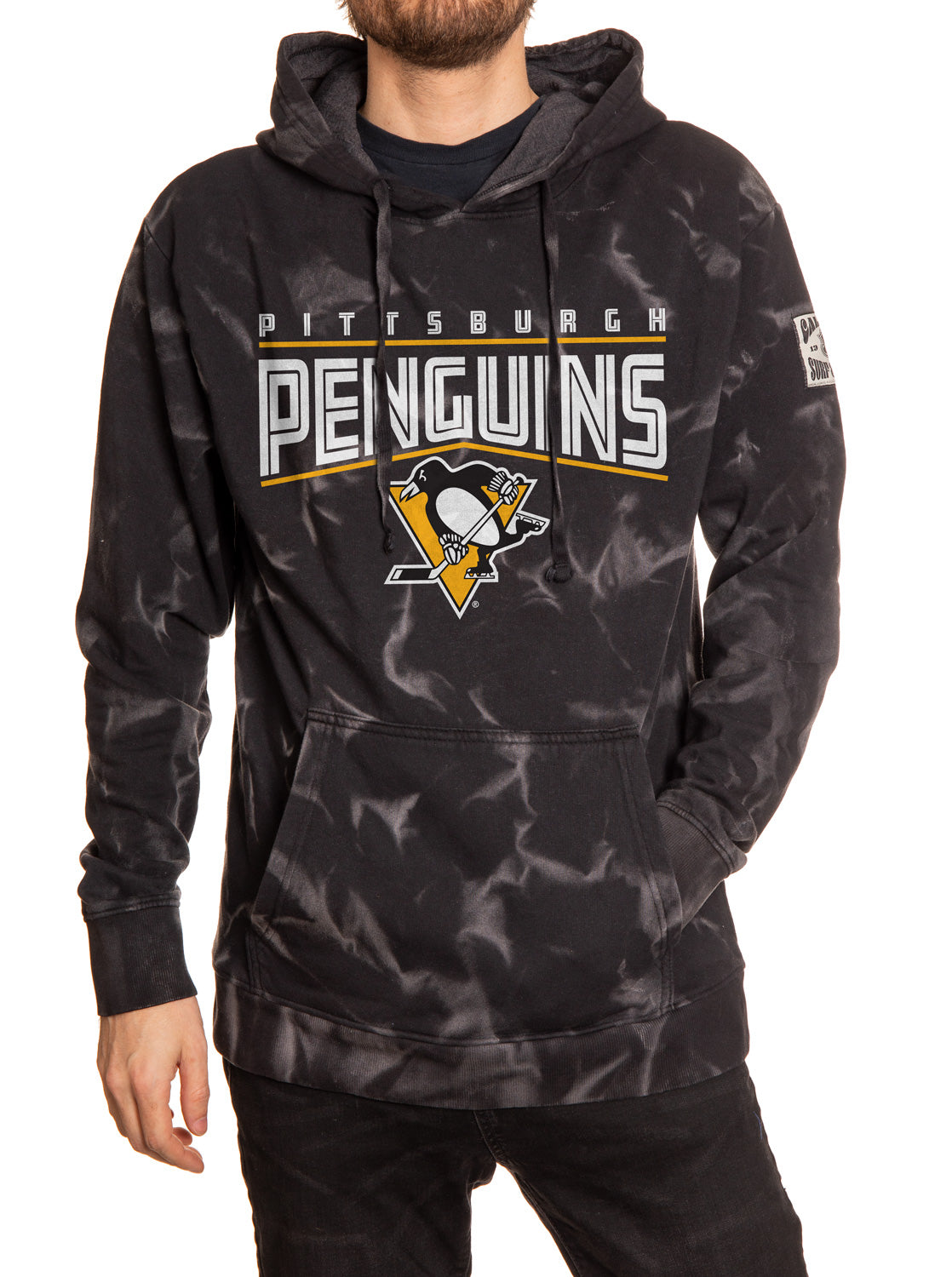 Pittsburgh penguins hooded clearance sweatshirt