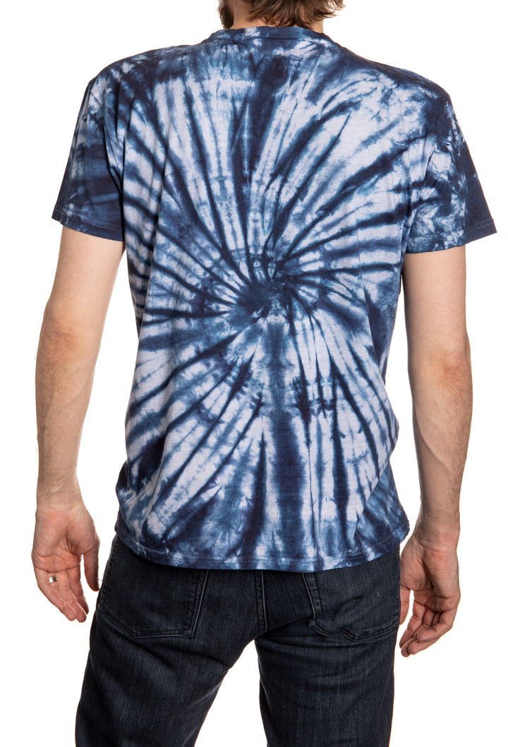 New York Islanders Spiral Tie Dye T-Shirt for Men