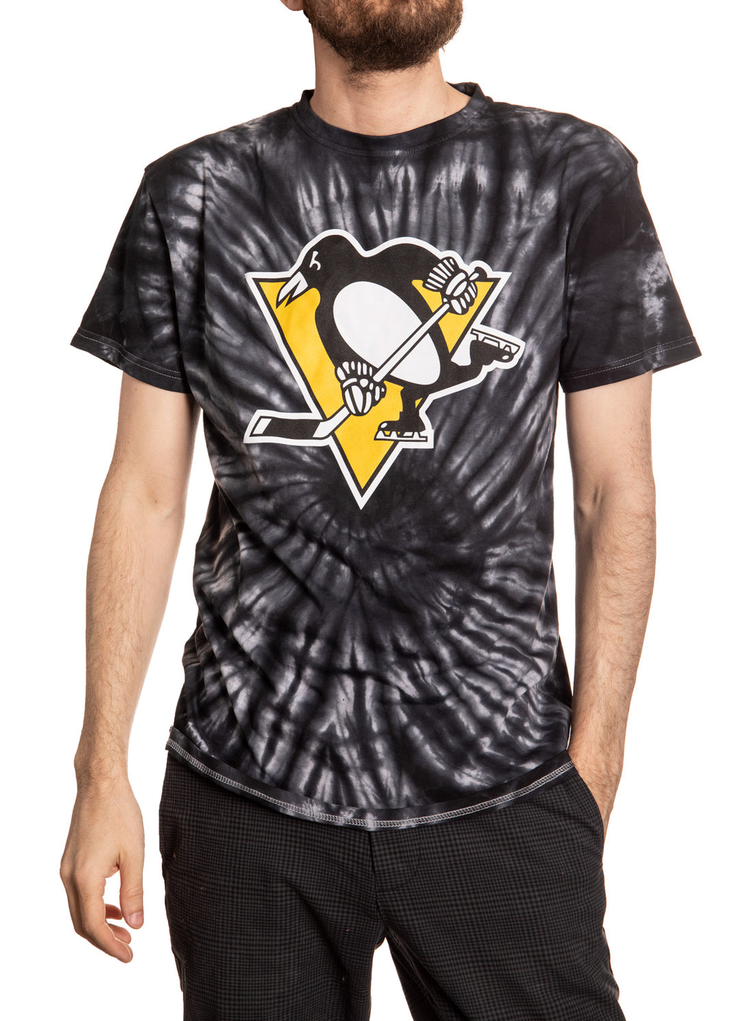 Pittsburgh Penguins Spiral Tie Dye T-Shirt for Men