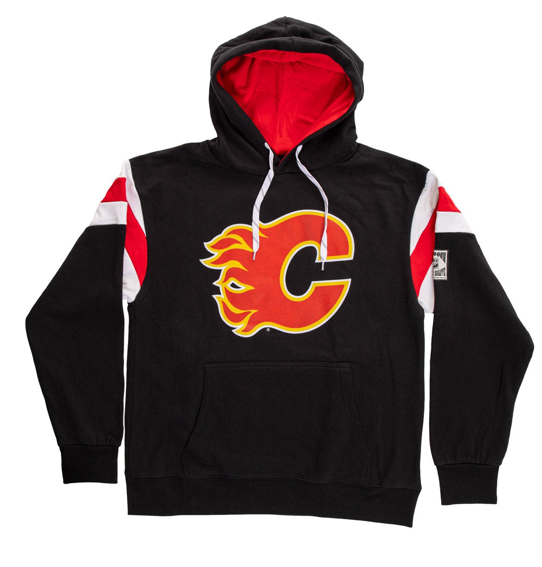 Calgary Flames Varsity Retro Style Hoodie