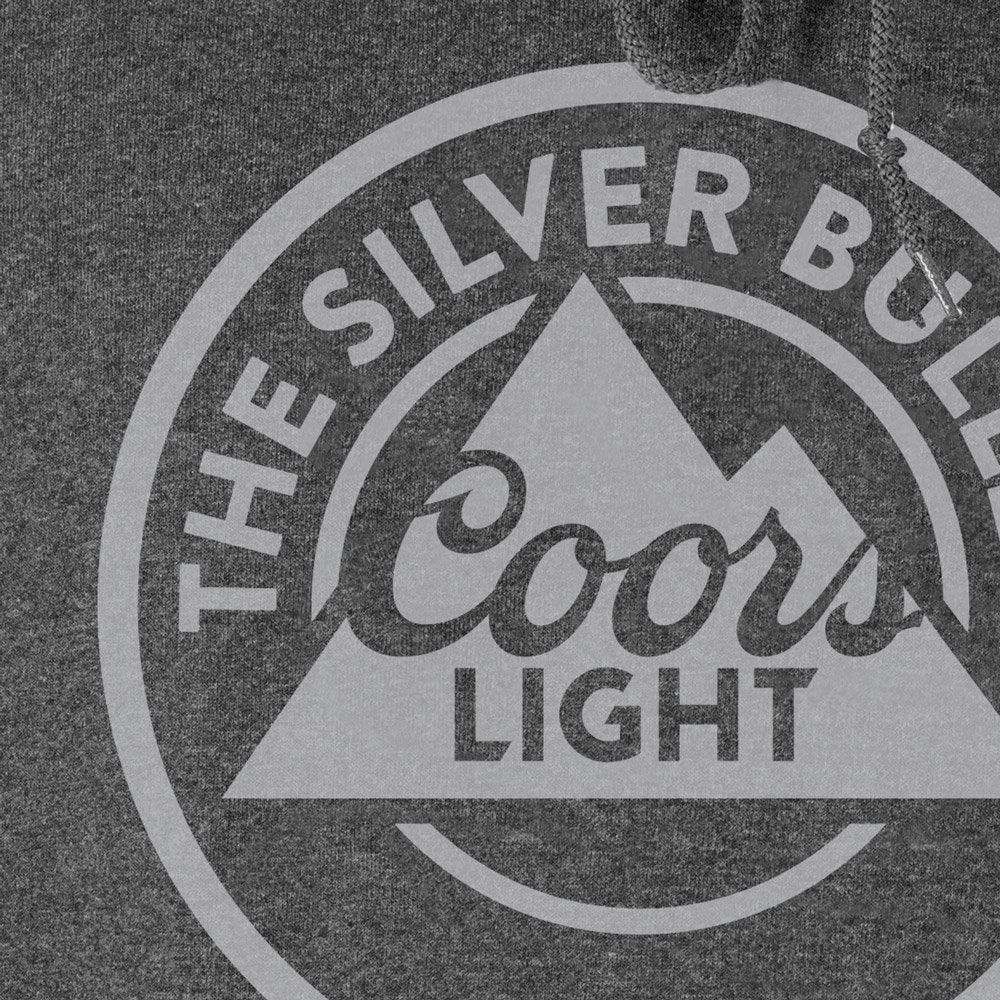 Coors Silver Bullet Logo Close Up