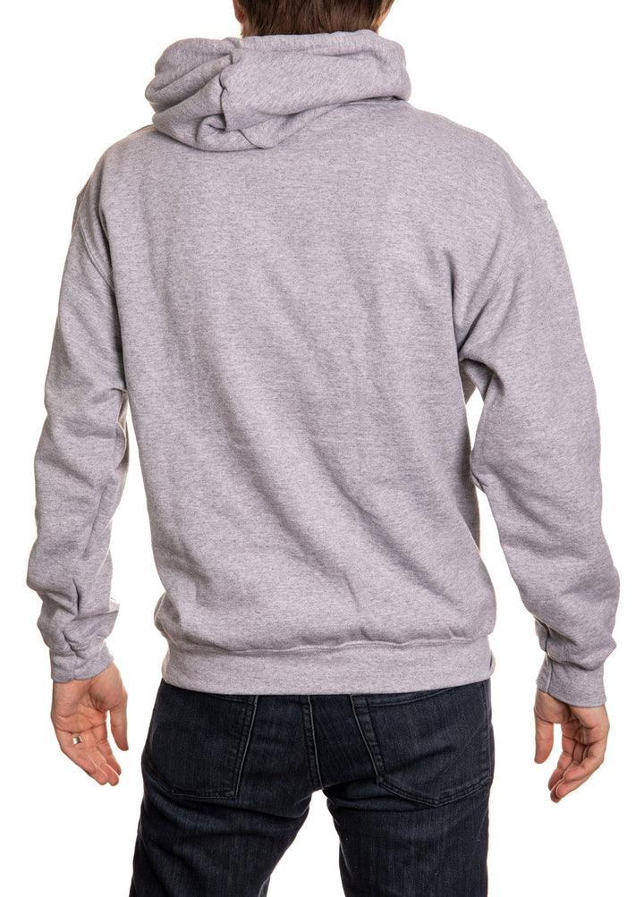 Molson Export Classic Hoodie in Grey Back View