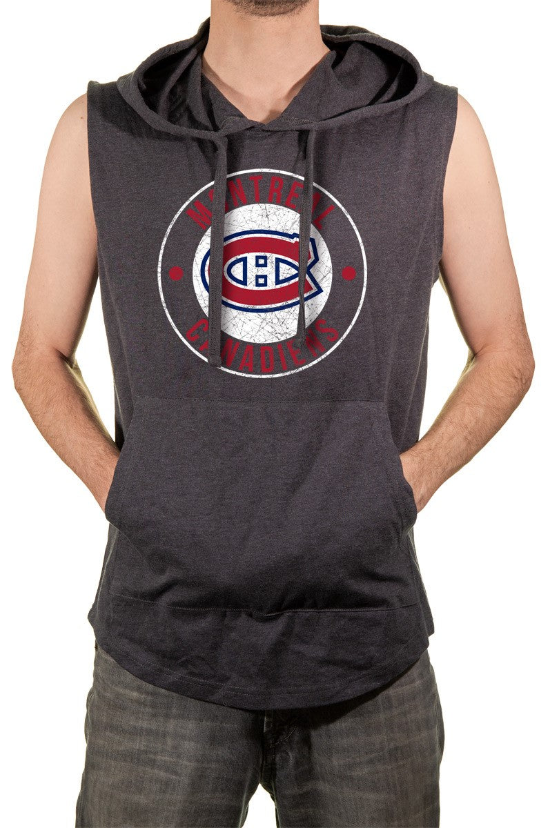 NHL Men's Sleeveless Hoodie- Montreal Canadiens 