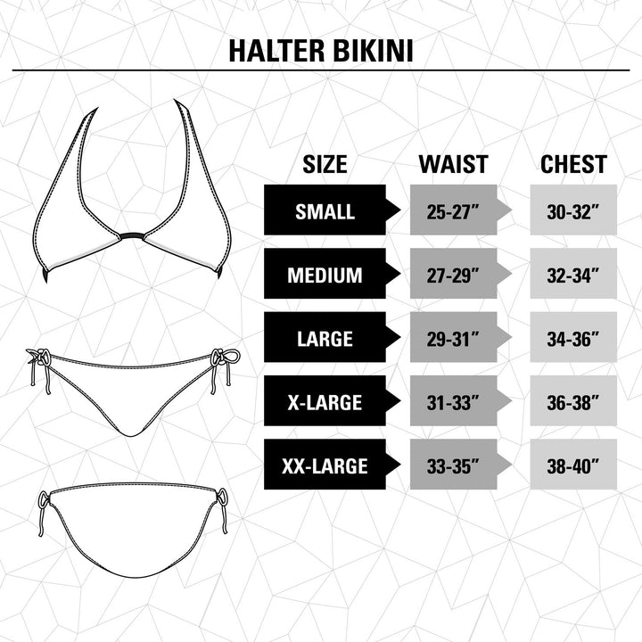 Seattle Kraken Bikini Size Guide