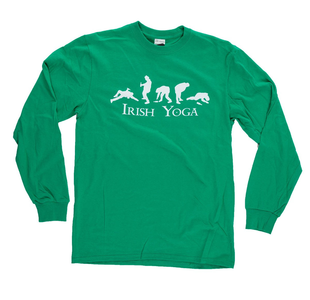 Men's "Irish Yoga" Long Sleeve Shirt 