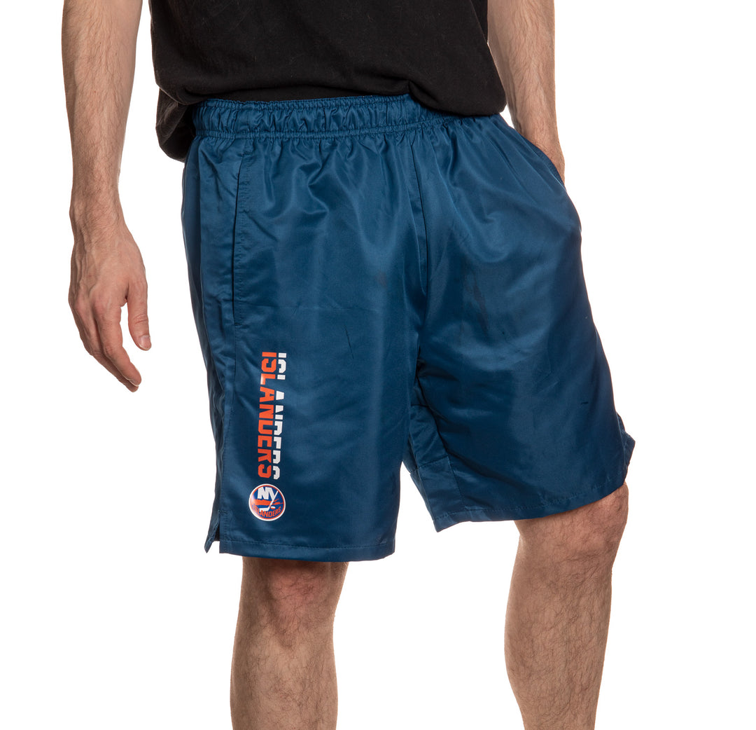 New York Islanders Quick Dry Shorts Front View