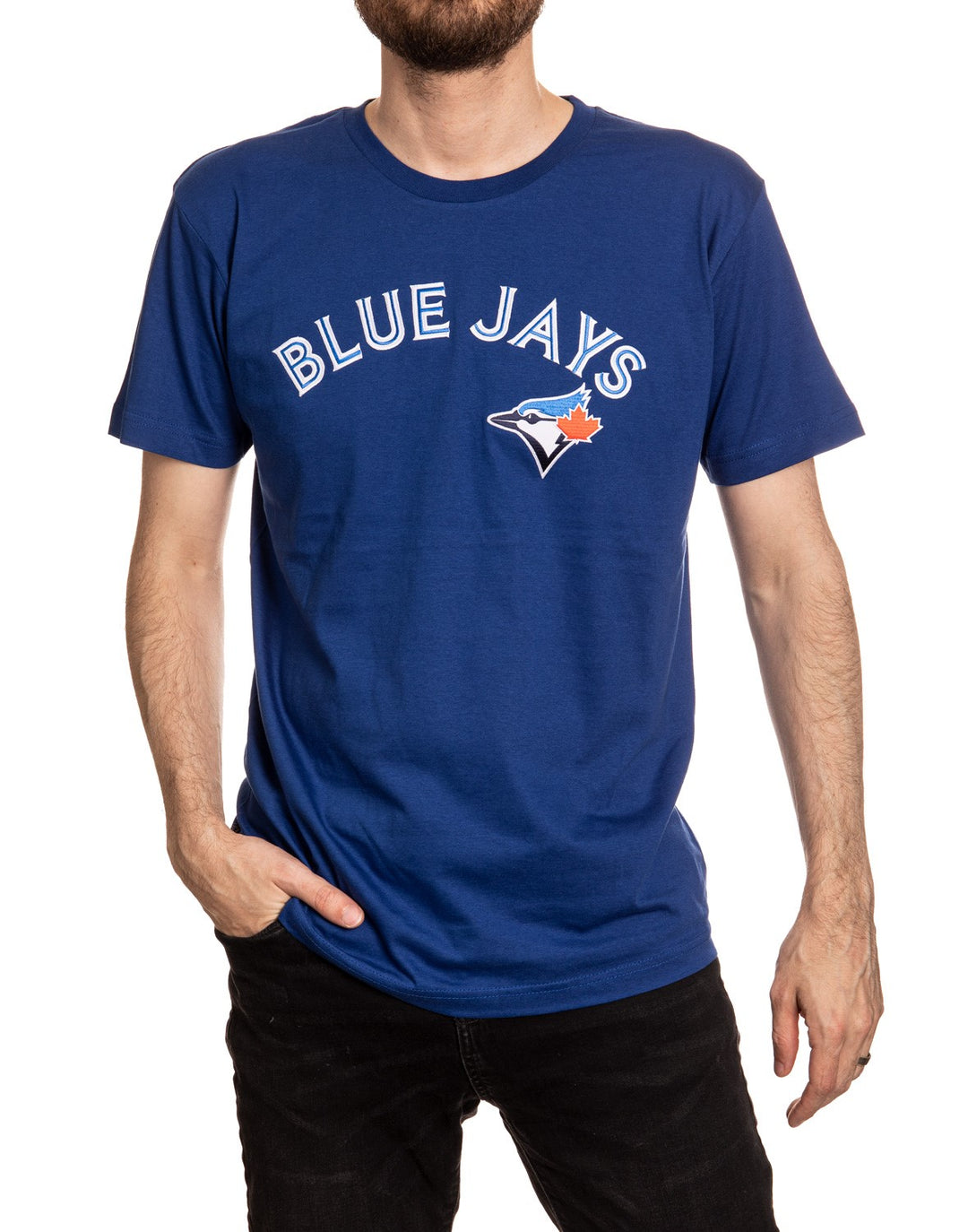 Toronto Blue Jays Emroidered Shirt Fromt View