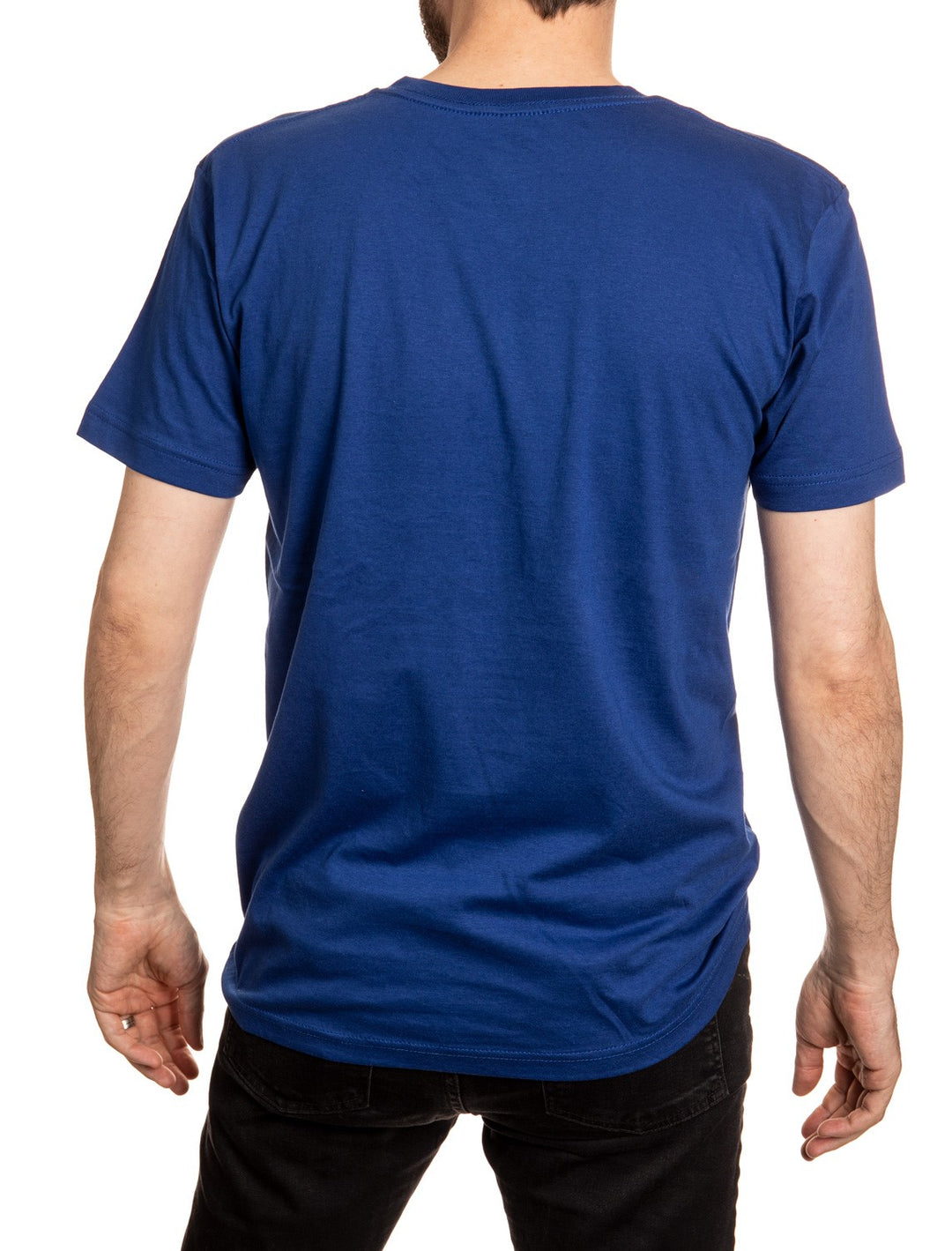 Toronto Blue Jays Blue Cotton T-Shirt Back View
