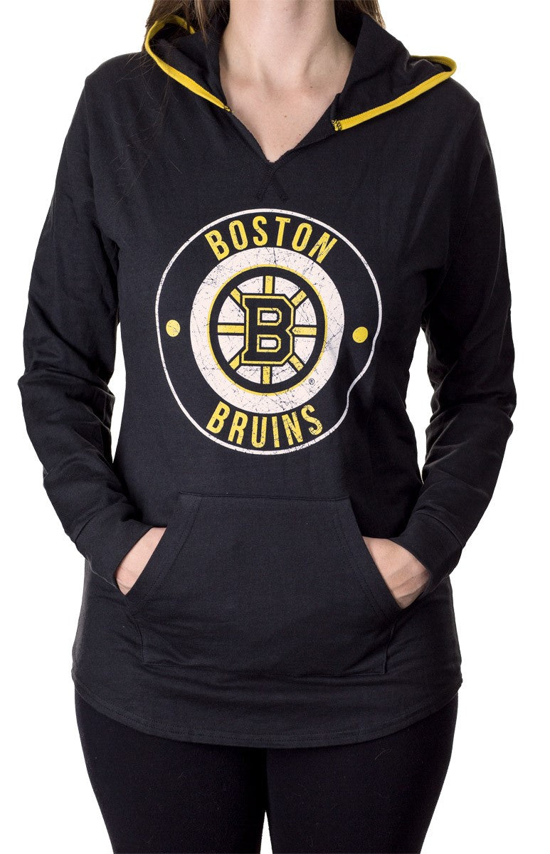 NHL Ladies Official Team Hoodie- Boston Bruins Front