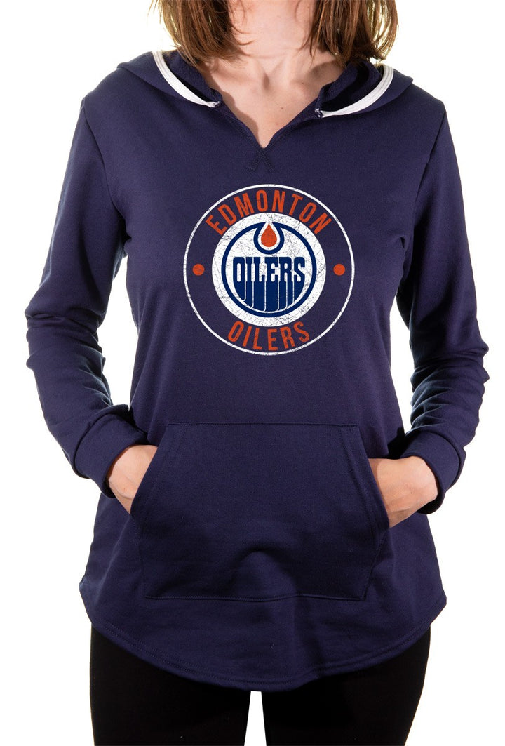 NHL Ladies Official Team Hoodie- Edmonton Oilers Front