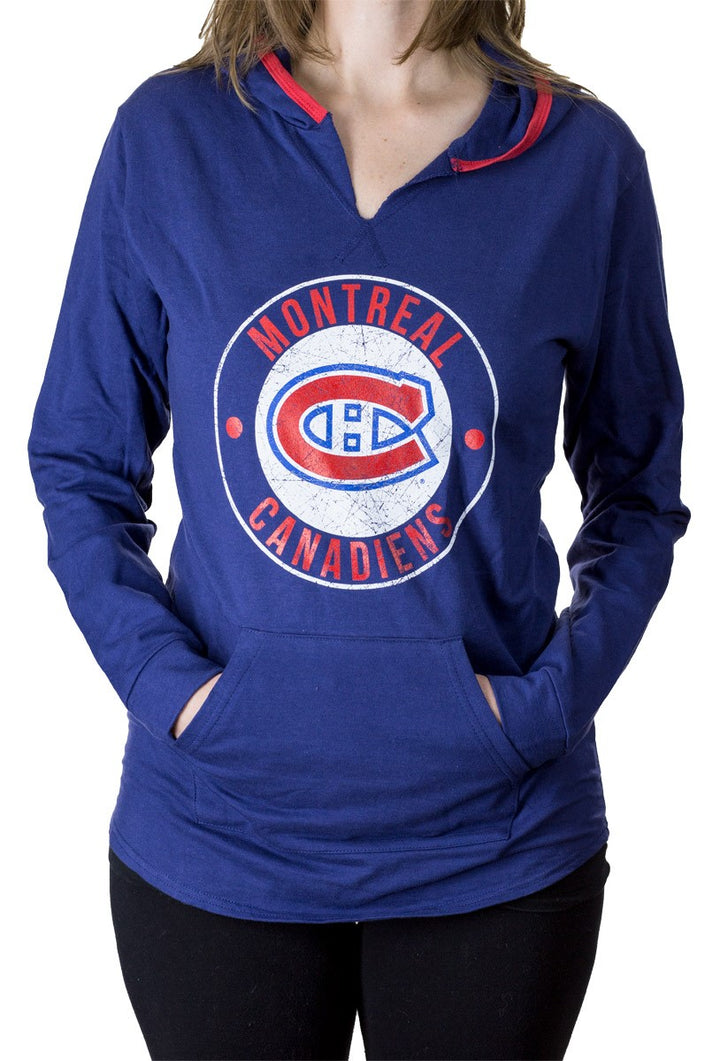 NHL Ladies Official Team Hoodie- Montreal Canadiens Front
