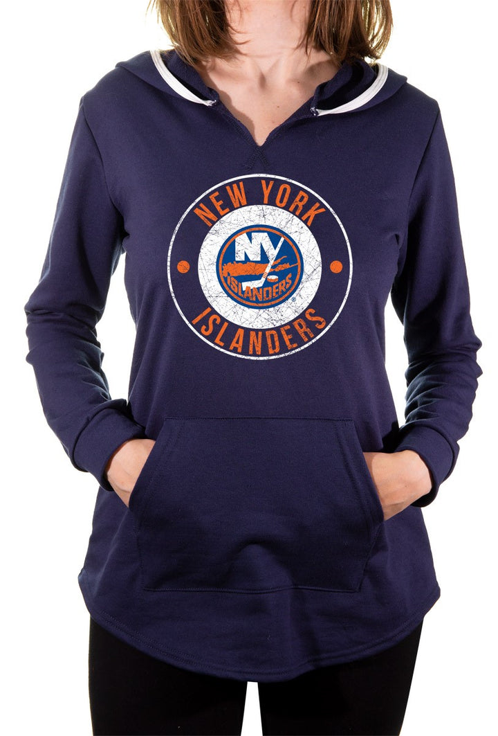 NHL Ladies Official Team Hoodie- New York Islanders Front